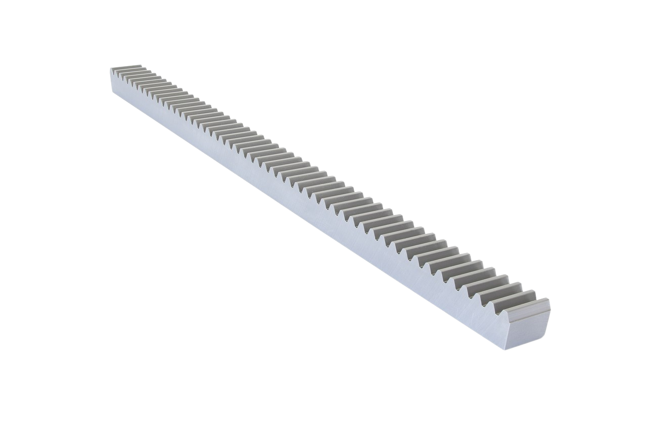 Listwa zębata ATLANTA 29 21 050, Moduł 2 24x24x500mm, zęby skośne hartowane, klasa dokładności 6 h